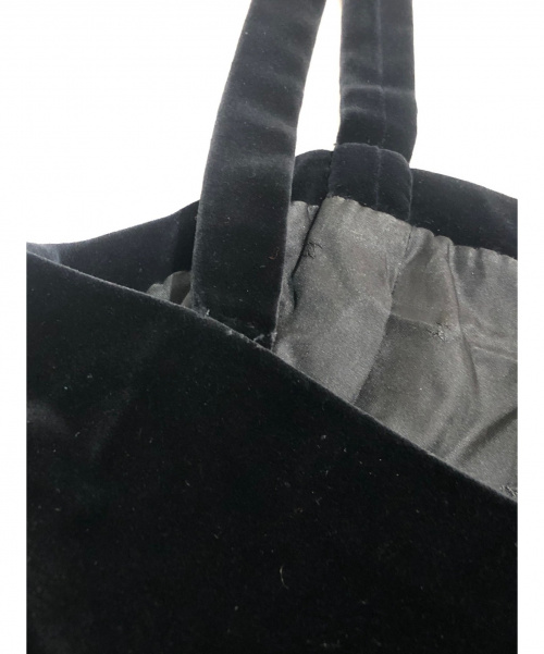 CHANEL（シャネル）CHANEL (シャネル) ベロア切替セットアップジャケット ブラック サイズ:40の古着・服飾アイテム