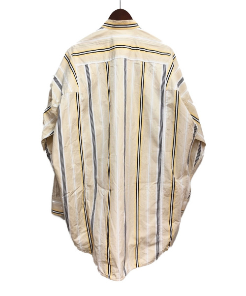 JIL SANDER（ジルサンダー）JIL SANDER (ジルサンダー) 20SS マンダリンカラーシャツ アイボリー サイズ:39の古着・服飾アイテム