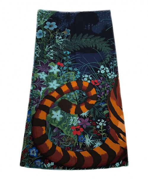 HERMES（エルメス）HERMES (エルメス) カレ・ジェアン140 サイズ:140 BURNING BRIGHT IN THE FORESTS OF THE NIGHTの古着・服飾アイテム