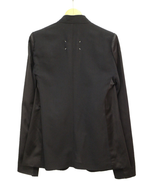 Maison Margiela（メゾンマルジェラ）Maison Margiela (メゾンマルジェラ) ノーカラージャケット ブラック サイズ:40の古着・服飾アイテム