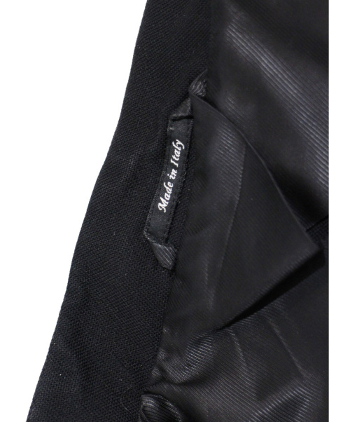 Maison Margiela（メゾンマルジェラ）Maison Margiela (メゾンマルジェラ) ノーカラージャケット ブラック サイズ:40の古着・服飾アイテム