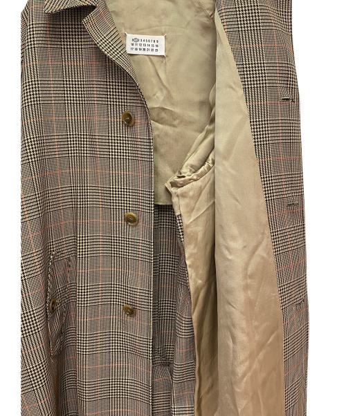 Maison Margiela（メゾンマルジェラ）Maison Margiela (メゾンマルジェラ) 20SS オーバーサイズチェックコート サイズ:36 未使用品の古着・服飾アイテム