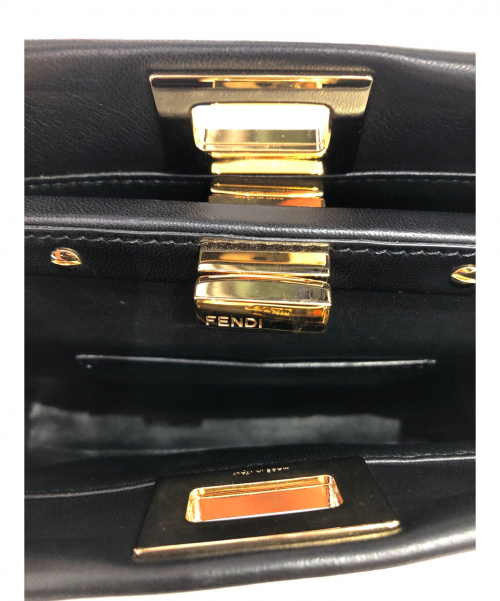 FENDI（フェンディ）FENDI (フェンディ) 2WAYバッグ ブラック サイズ:- ミニピーカブー 8BN244 K4P-149-0501の古着・服飾アイテム