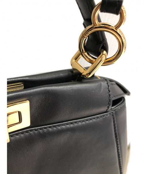 FENDI（フェンディ）FENDI (フェンディ) 2WAYバッグ ブラック サイズ:- ミニピーカブー 8BN244 K4P-149-0501の古着・服飾アイテム