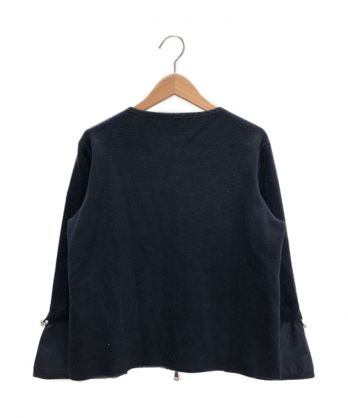 MONCLER（モンクレール）MONCLER (モンクレール) MAGLIA TRICOT CARDIGAN ネイビー サイズ:Sの古着・服飾アイテム