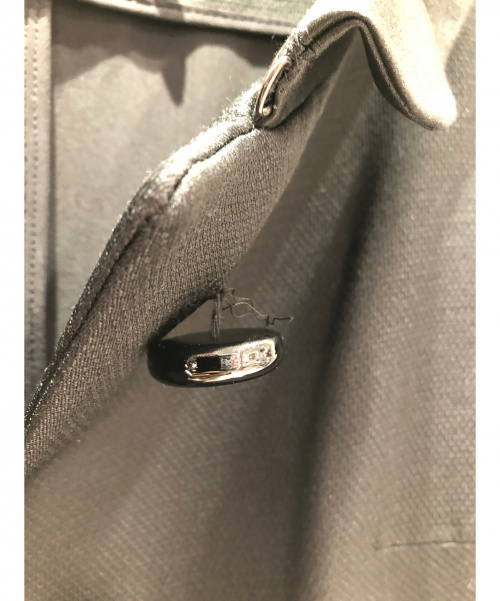 Christian Dior（クリスチャン ディオール）Christian Dior (クリスチャン ディオール) シルク混コート ブラック サイズ:36の古着・服飾アイテム