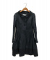 Christian Dior (クリスチャン ディオール) シルク混コート ブラック サイズ:36：39800円