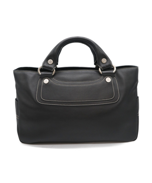 CELINE（セリーヌ）CELINE (セリーヌ) ブギーハンドバッグ ブラック CE00/24の古着・服飾アイテム