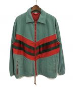 GUCCIグッチ）の古着「20SS シェリーラインデニムトラックジャケット」｜グリーン