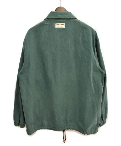 GUCCI（グッチ）GUCCI (グッチ) 20SS シェリーラインデニムトラックジャケット グリーン サイズ:44の古着・服飾アイテム