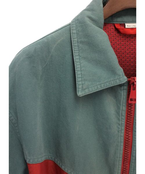 GUCCI（グッチ）GUCCI (グッチ) 20SS シェリーラインデニムトラックジャケット グリーン サイズ:44の古着・服飾アイテム
