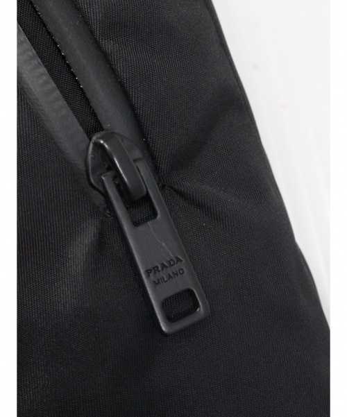 PRADA（プラダ）PRADA (プラダ) ナイロンジョガーパンツ ブラック サイズ:52の古着・服飾アイテム