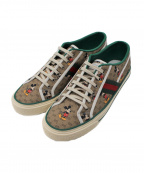GUCCIグッチ）の古着「×Disney TENNIS 1977 スニーカー」｜ブラウン