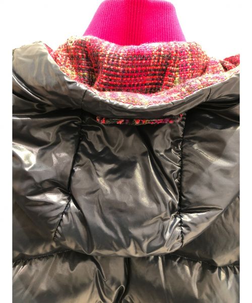 CHANEL（シャネル）CHANEL (シャネル) レイヤードデザインダウンジャケット ネイビー サイズ:36の古着・服飾アイテム
