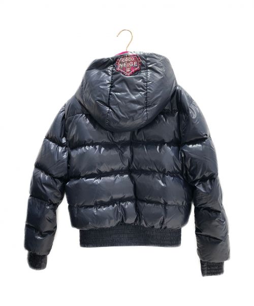 CHANEL（シャネル）CHANEL (シャネル) レイヤードデザインダウンジャケット ネイビー サイズ:36の古着・服飾アイテム