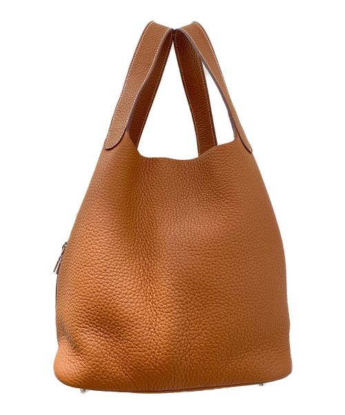 HERMES（エルメス）HERMES (エルメス) ピコタンロックMM ブラウン サイズ:MMの古着・服飾アイテム