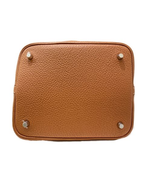 HERMES（エルメス）HERMES (エルメス) ピコタンロックMM ブラウン サイズ:MMの古着・服飾アイテム