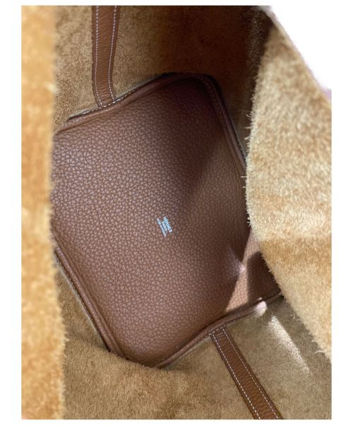HERMES（エルメス）HERMES (エルメス) ピコタンロックMM ブラウン サイズ:MMの古着・服飾アイテム