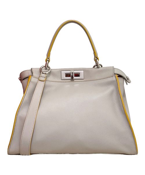 FENDI（フェンディ）FENDI (フェンディ) ピーカブー ベージュ サイズ:ミディアムの古着・服飾アイテム