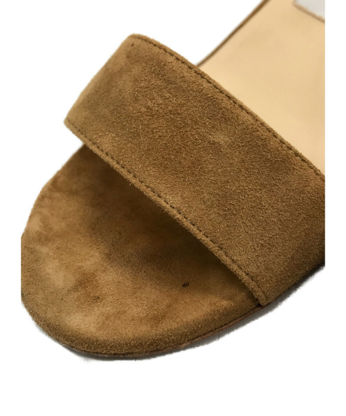 JIMMY CHOO（ジミーチュウ）JIMMY CHOO (ジミーチュウ) サンダル ベージュ サイズ:36の古着・服飾アイテム