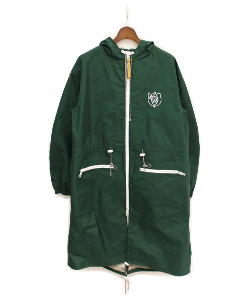 LOEWE（ロエベ）LOEWE (ロエベ) Eye LONG PARKA グリーン サイズ:Mの古着・服飾アイテム