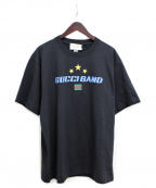 GUCCIグッチ）の古着「20SS GUCCI BAND Tシャツ」｜ブラック