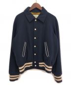 GUCCIグッチ）の古着「ボタンダウンボンバージャケット」｜ネイビー