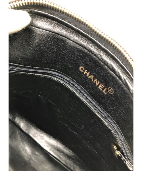 CHANEL（シャネル）CHANEL (シャネル) マトラッセフリンジショルダーバッグ ブラック サイズ:-の古着・服飾アイテム
