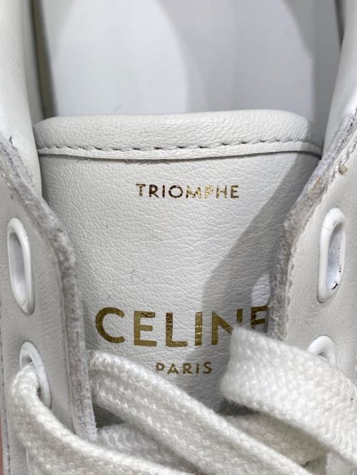CELINE（セリーヌ）CELINE (セリーヌ) トリオンフテニススニーカー サイズ:38の古着・服飾アイテム