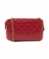 CHANEL (シャネル) スモールガブリエルWジップ レッド サイズ:-：208000円