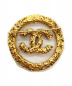 CHANEL (シャネル) ココマークラウンドブローチ ゴールド×クリア サイズ:-：278000円
