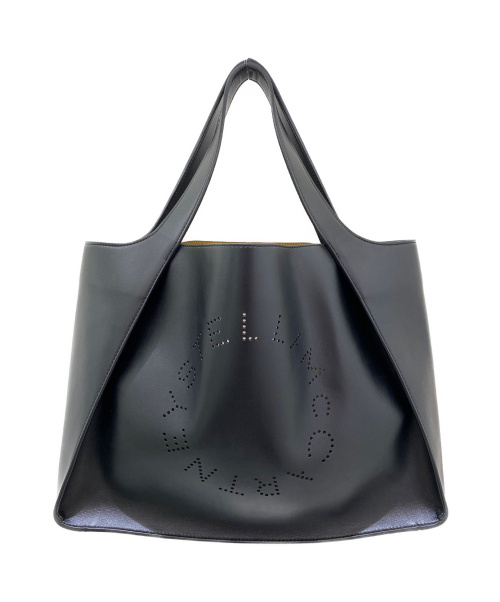 STELLA McCARTNEY（ステラマッカートニー）STELLA McCARTNEY (ステラマッカートニー) ステラロゴトートバッグ ブラック サイズ:-の古着・服飾アイテム