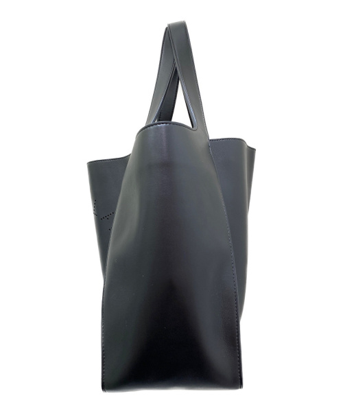 STELLA McCARTNEY（ステラマッカートニー）STELLA McCARTNEY (ステラマッカートニー) ステラロゴトートバッグ ブラック サイズ:-の古着・服飾アイテム