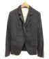 Maison Margiela×H&M（メゾン マルジェラ×エイチアンドエム）の古着「ステッチデザインテーラードジャケット」｜グレー