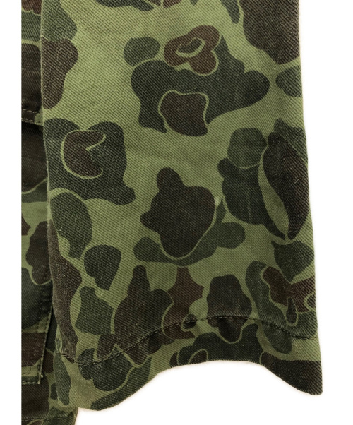 CELINE（セリーヌ）CELINE (セリーヌ) ミリタリーオーバーシャツ サイズ:M カモフラージュ柄の古着・服飾アイテム