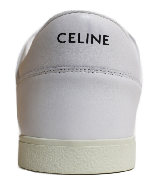 CELINE（セリーヌ）CELINE (セリーヌ) 21SS BREAK LACE UP LOW SNEAKER ホワイト サイズ:42の古着・服飾アイテム