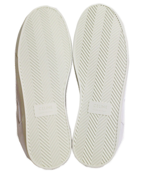 CELINE（セリーヌ）CELINE (セリーヌ) 21SS BREAK LACE UP LOW SNEAKER ホワイト サイズ:42の古着・服飾アイテム