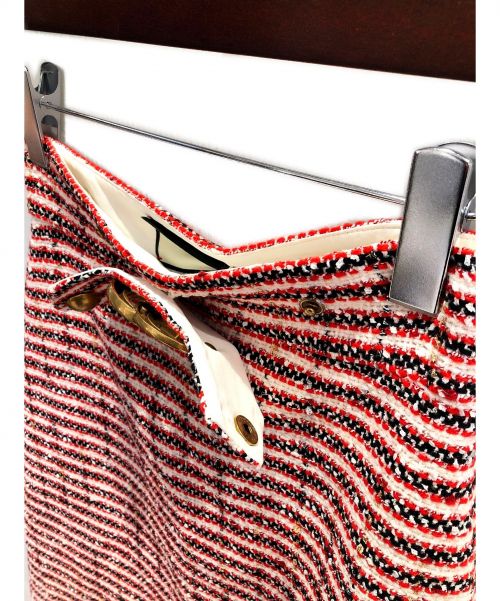 GUCCI（グッチ）GUCCI (グッチ) ダブルGボーダースカート サイズ:36の古着・服飾アイテム