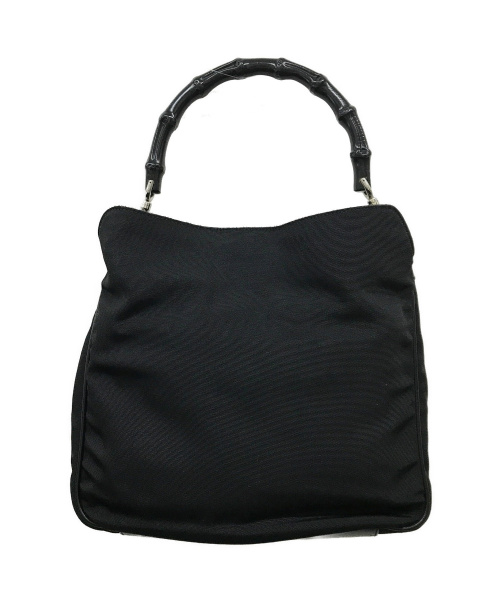 GUCCI（グッチ）GUCCI (グッチ) バンブーハンドル2WAYバッグ ブラック サイズ:下記参照 001・1638 002113の古着・服飾アイテム