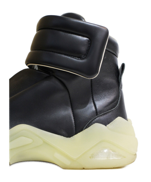 Maison Margiela（メゾンマルジェラ）Maison Margiela (メゾンマルジェラ) 19AW フューチャーハイトップレザースニーカー ブラック サイズ:42 FUTURE Ⅱの古着・服飾アイテム