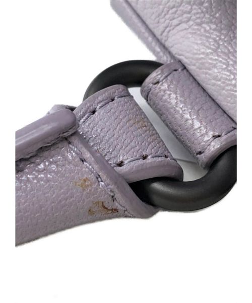 BOTTEGA VENETA（ボッテガベネタ）BOTTEGA VENETA (ボッテガベネタ) レザーボストンバッグ ラベンダー サイズ:-の古着・服飾アイテム