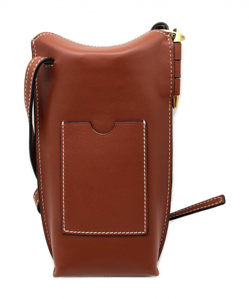 LOEWE（ロエベ）LOEWE (ロエベ) ゲートポケット ブラウン サイズ:-の古着・服飾アイテム