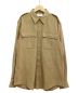 CELINE（セリーヌ）の古着「20SS 軽量コットンツイルミリタリーシャツ」｜ベージュ