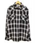 CELINE（セリーヌ）の古着「20SS クラシックフィットチェックシャツ」｜ブラック×ホワイト