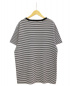 CELINE (セリーヌ) 20SS トリオンフ ボーダーTシャツ ブラック×ホワイト サイズ:L：32800円