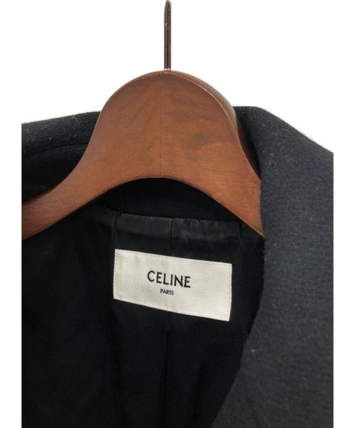 CELINE（セリーヌ）CELINE (セリーヌ) 20AW レクタングルPコート ブラック サイズ:48の古着・服飾アイテム