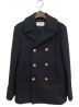 CELINE（セリーヌ）の古着「20AW レクタングルPコート」｜ブラック