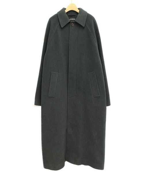 BALENCIAGA（バレンシアガ）BALENCIAGA (バレンシアガ) オペラロングコート ダークグリーン サイズ:44の古着・服飾アイテム