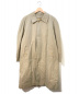 BURBERRY（バーバリー）の古着「[OLD]英国製ライナー付ステンカラーコート」｜ベージュ