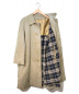 BURBERRY (バーバリー) [OLD]英国製ライナー付ステンカラーコート ベージュ サイズ:表記なし イングランド製・バルマカーン・マルゼン別注品：9800円